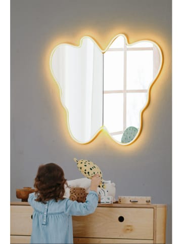 Evila Ledspiegel geel - (B)50 x (H)57 cm