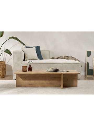 Evila Ława "Harbor" w kolorze jasnobrązowym - 120 x 30 x 45 cm