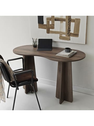 Evila Bureau bruin - (B)120 x (H)75 x (D)60 cm