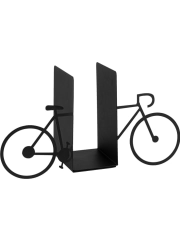 Evila Stojak w kolorze czarnym na książki - 44 x 23 cm