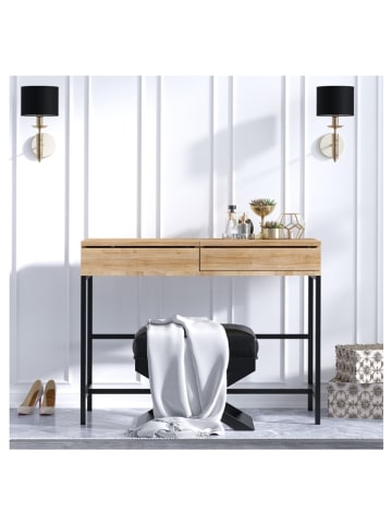 Scandinavia Concept Kaptafel eikenkleurig - (B)100 x (H)75 x (D)45 cm