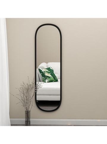 Scandinavia Concept Spiegel "Magnum" zwart - (B)40 x (H)120 x (D)2,2 cm