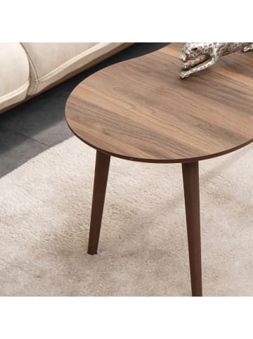 Evila Couchtisch in Braun - (B)99 x (H)45 x (T)54 cm