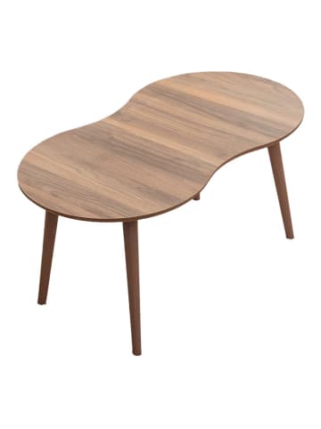 Evila Couchtisch in Braun - (B)99 x (H)45 x (T)54 cm