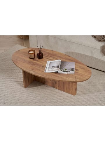 Evila Salontafel lichtbruin - (B)120 cm - (H)40 cm - (D)65 cm