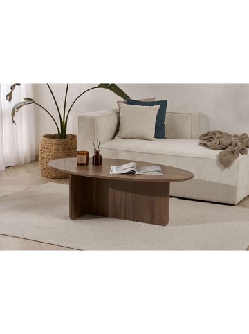 Evila Couchtisch in Braun - (B)120 cm - (H)40 cm - (T)65 cm