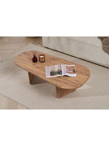Evila Salontafel lichtbruin - (B)130 cm - (H)40 cm - (D)65 cm