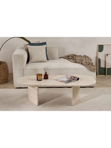 Evila Salontafel beige - (B)130 cm - (H)40 cm - (D)65 cm