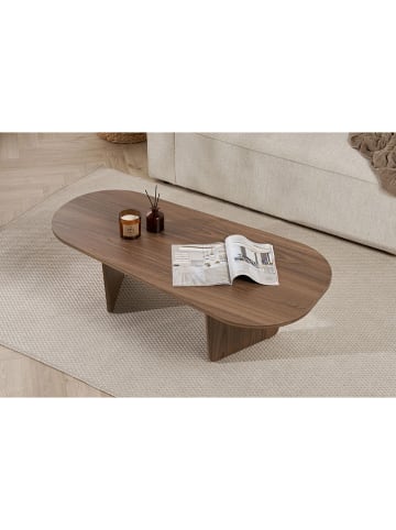 Evila Salontafel bruin - (B)130 cm - (H)40 cm - (D)65 cm