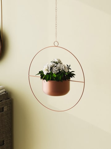 Evila Doniczka "Payanda" w kolorze jasnobrązowym - wys. 40 x Ø 17 cm