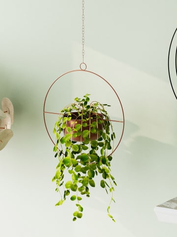 Evila Bloempot "Payanda" lichtbruin - (H)40 x 17 cm