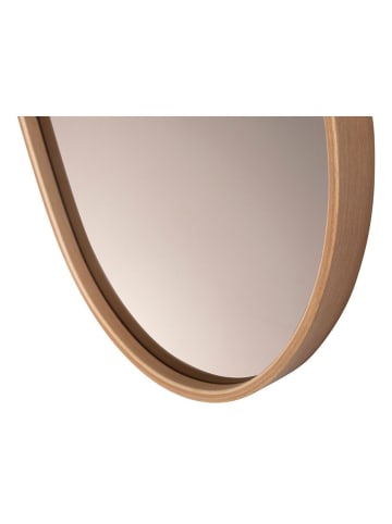 Evila Lustro ścienne w kolorze jasnobrązowym - 45 x 70 cm