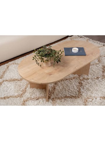 Evila Salontafel "Sable" lichtbruin - (B)119 x (H)39,8 x (D)60 cm