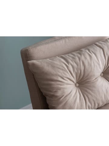 Evila Fotel "Sandro" w kolorze jasnoróżowym z funkcją leżanki - 78 x 69 x 50 cm