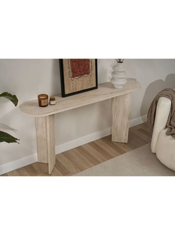 Evila Sideboard "Sira" beige - (B)150 x (H)75 x (D)35 cm