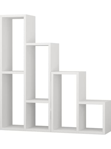 Evila 2er-Set: Standregale "Sule" in Weiß