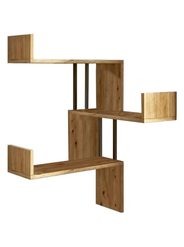 Scandinavia Concept Wandregal in Natur - (B)60 x (H)109,4 x (T)60 cm
