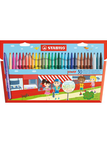 STABILO Viltstiften "STABILO Power" - 30 stuks