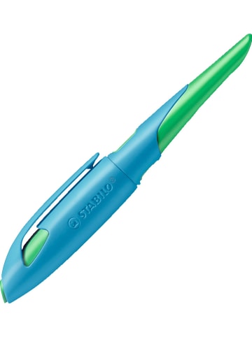 STABILO Schrijfleer-vulpen "Easy birdy" - veer A - rechtshandigen - groen/turquoise