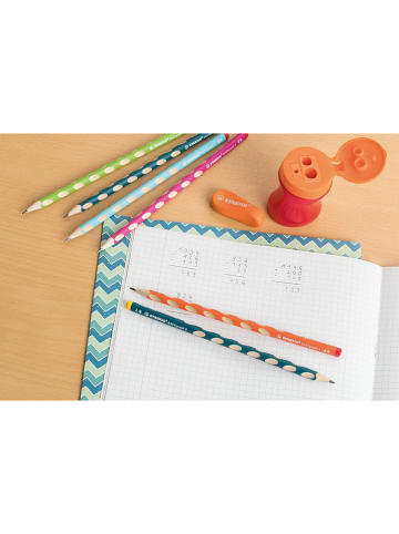 STABILO Potloden - linkshandig - "STABILO EASYgraph S" - 6 stuks