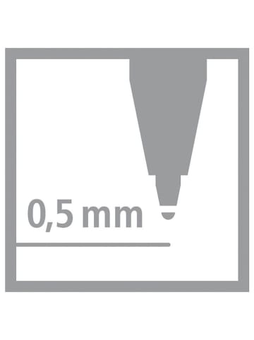 STABILO Ballpoints ''STABILO worker+ colorful'' - medium - 4 stuks