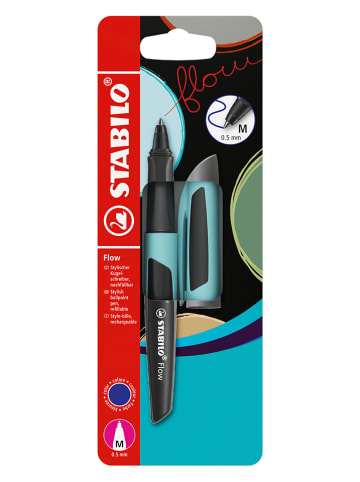 STABILO Kugelschreiber "STABILO Flow" in Hellblau