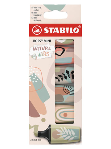 STABILO Zakreślacze (6 szt.) "STABILO BOSS MINI Naturevibes"