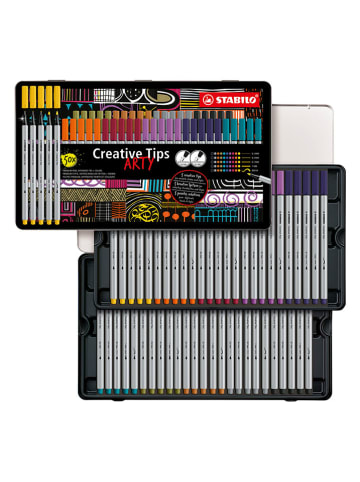 STABILO Multiliner ''STABILO Creative Tips ARTY'' - urban- 50 stuks
