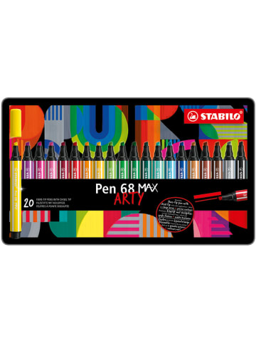 STABILO Premium viltstiften "STABILO Pen 68 MAX ARTY" - 20 stuks