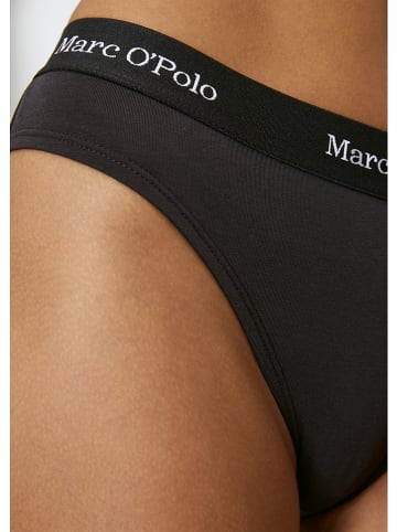 Marc O´Polo 3er-Set: Slips in Schwarz
