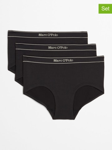 Marc O´Polo 3er-Set: Pantys in Schwarz