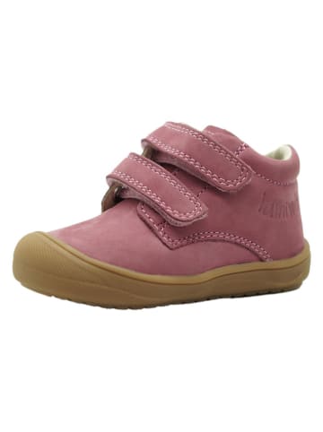 lamino Leren loopleerschoenen roze