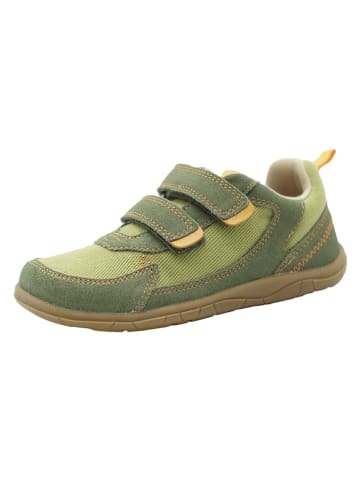 lamino Skórzane buty barefoot w kolorze khaki