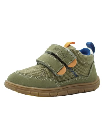 lamino Leder-Barfußschuhe in Khaki