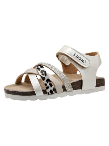 lamino Sandalen wit