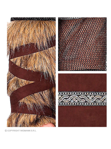 Carnival Party 6tlg. Kostüm "Wikinger" in Braun