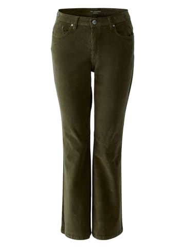 Oui Cordhose in Khaki