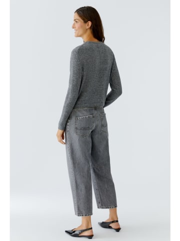 Oui Pullover in Grau