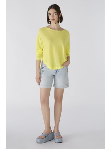 Oui Pullover in Gelb
