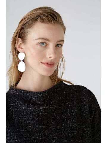 Oui Pullover in Schwarz