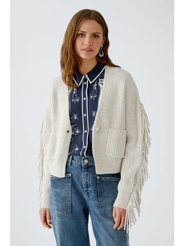 Oui Cardigan in Beige