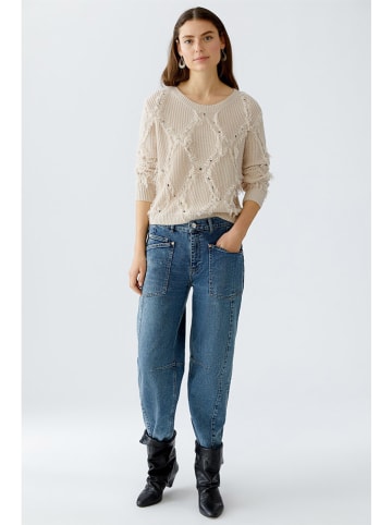 Oui Pullover in Beige