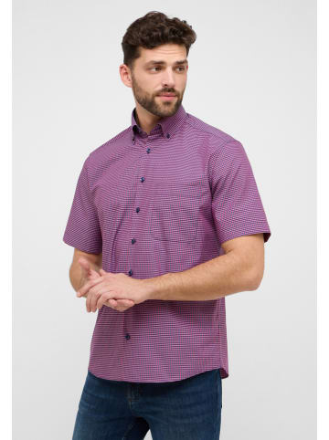 Eterna Hemd - Comfort fit - in Rot/ Blau