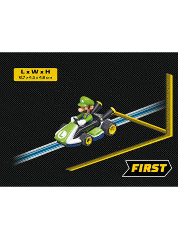 Carrera Samochód "FIRST CARS Mario Kart(TM) - Luigi" w kolorze zielonym - 3+