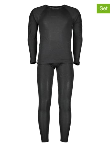 Maier Sports 2tlg. Skiunterwäsche-Set "Adrian" in Anthrazit
