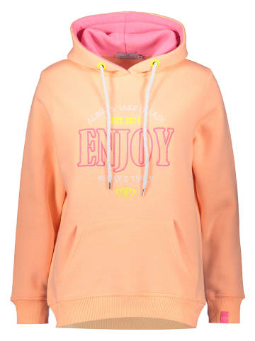 Zwillingsherz Bluza "Enjoy" w kolorze pomarańczowym