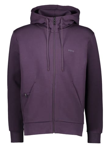 Hugo Boss Sweatjacke in Lila