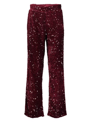 Pieces Broek bordeaux