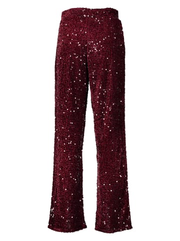 Pieces Broek bordeaux