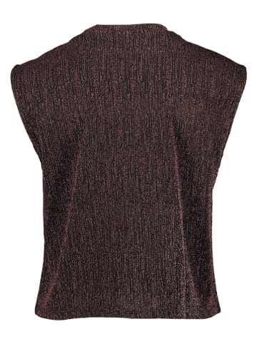 Pieces Blousetop bruin